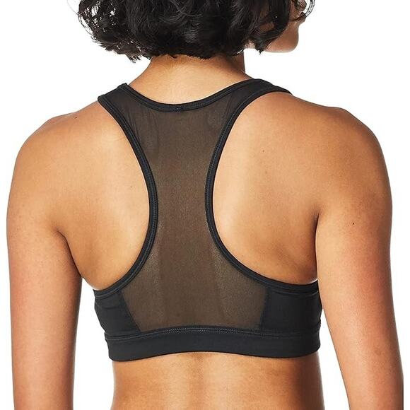 Puma Womens Mid Impact 4Keeps Sports Bra Black Size 2X New - Picture 14 of 16